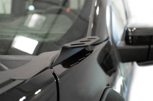 Ford F150 Raptor Ditch Light Brackets - Driver/Passenger Side - Addictive Desert Designs - 2-Stage Hammer Black Powder Coat - Black - `21-`27 Ford F150 Raptor Ditch Light Brackets - Driver/Passenger Side - Addictive Desert Designs - 2-Stage Hammer Black Powder Coat - Black - `21-`27